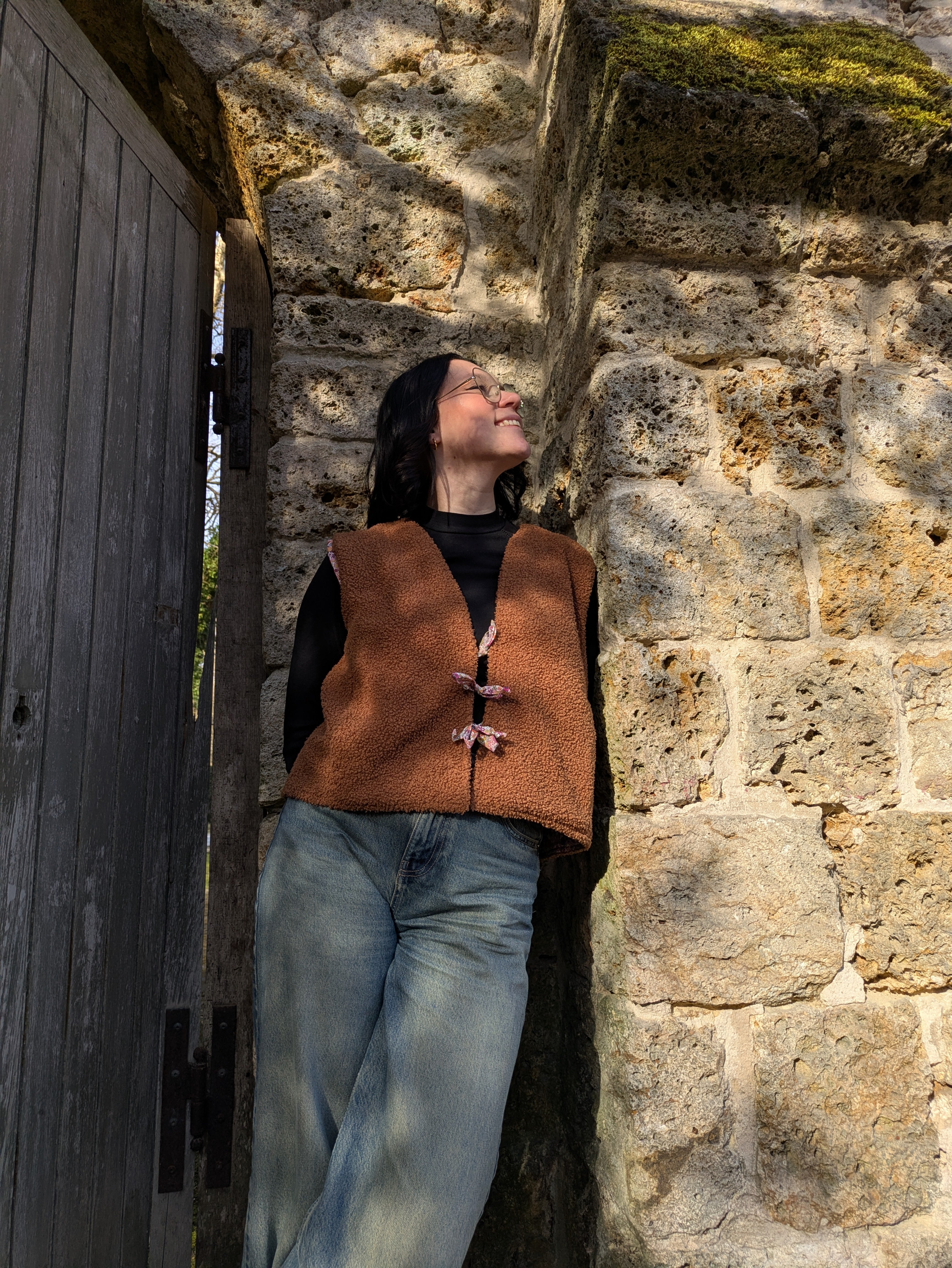 Gilet de berger réversible